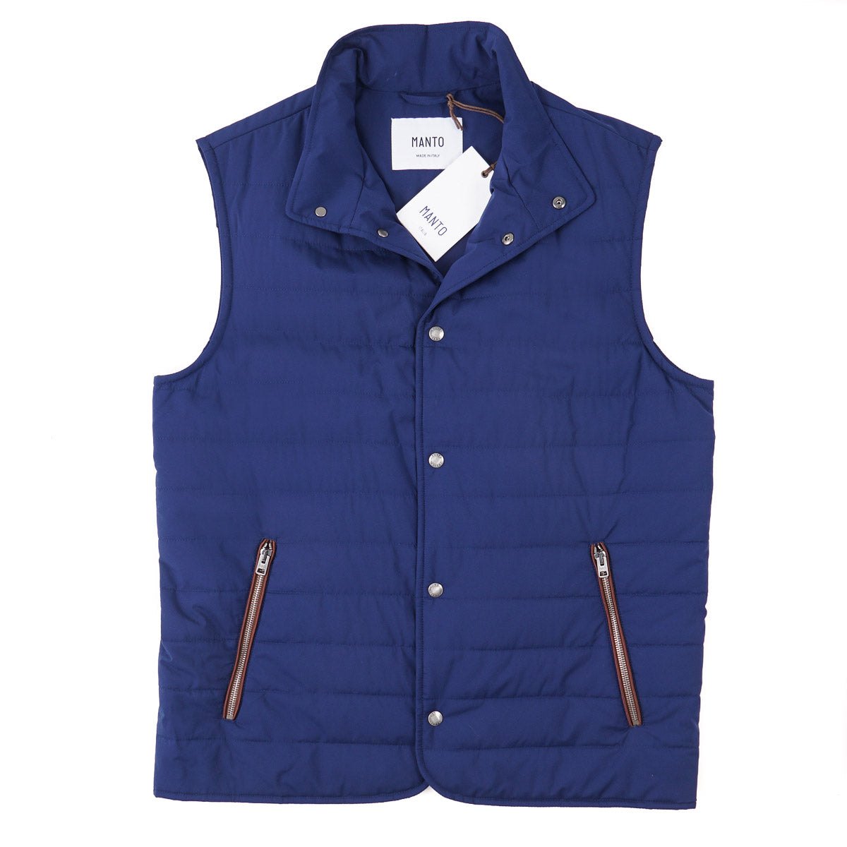 Manto Lightweight Quilted Wool Vest - Top Shelf Apparel