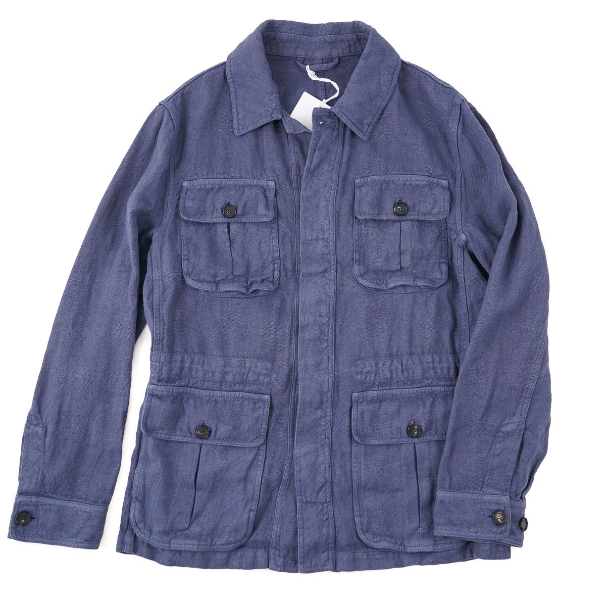 Manto 'Torre' Woven Linen Field Jacket