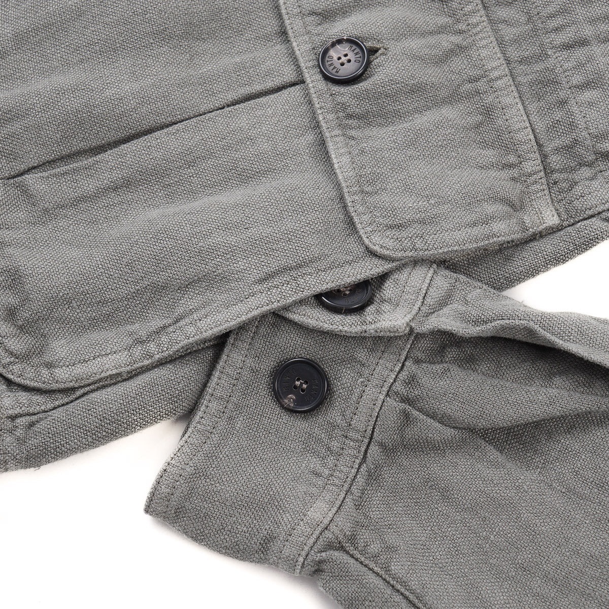 Manto 'Torre' Woven Linen Field Jacket - Top Shelf Apparel