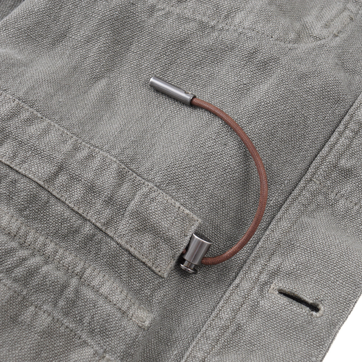 Manto 'Torre' Woven Linen Field Jacket - Top Shelf Apparel
