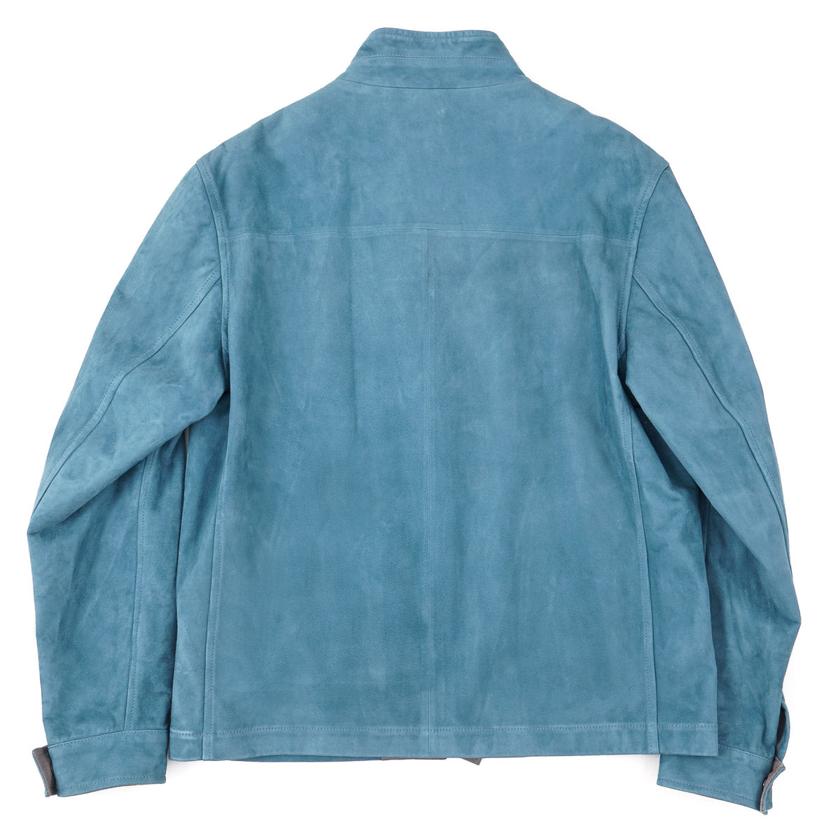 Maurizio Baldassari Lamb Suede Bomber Jacket