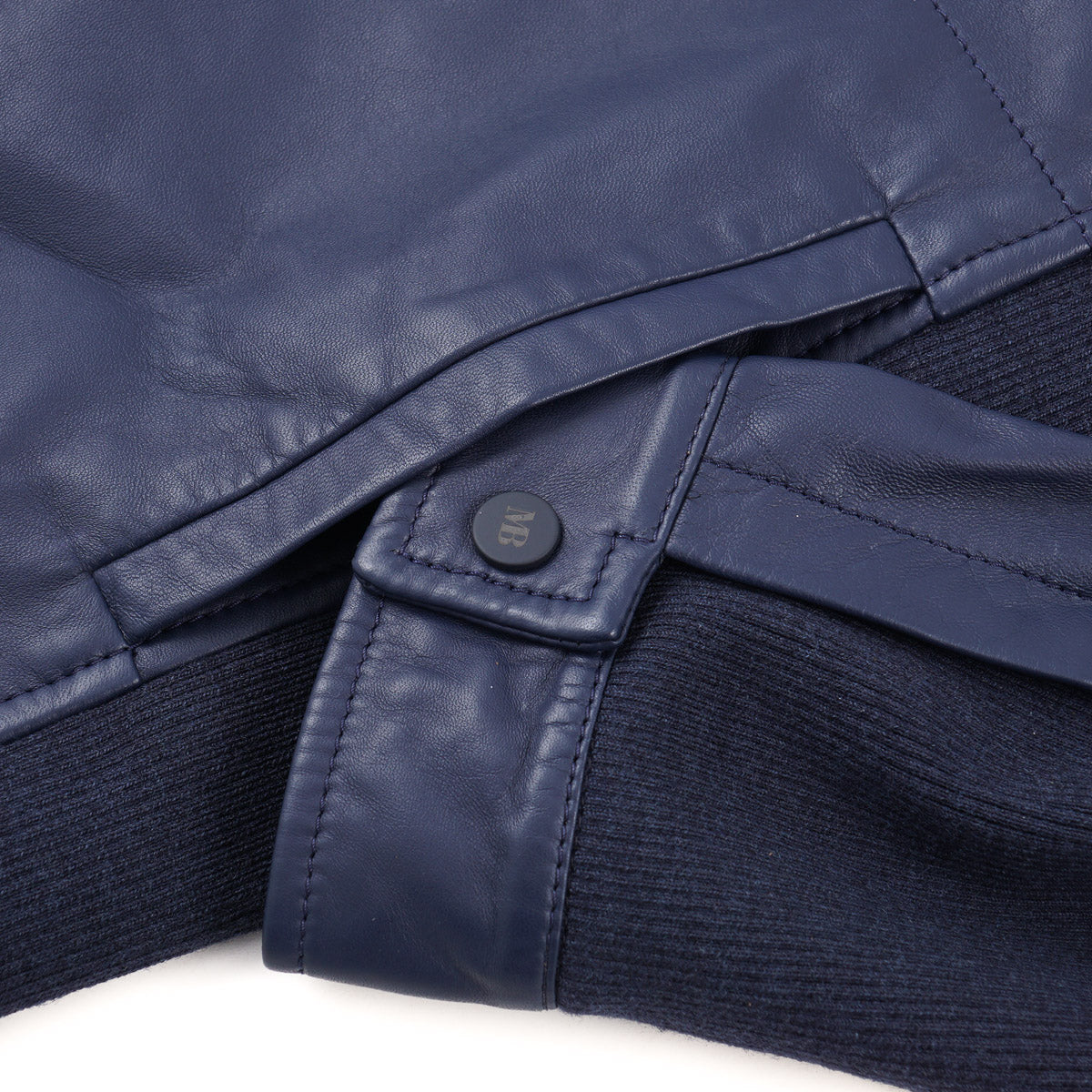 Maurizio Baldassari Nappa Leather Moto Jacket
