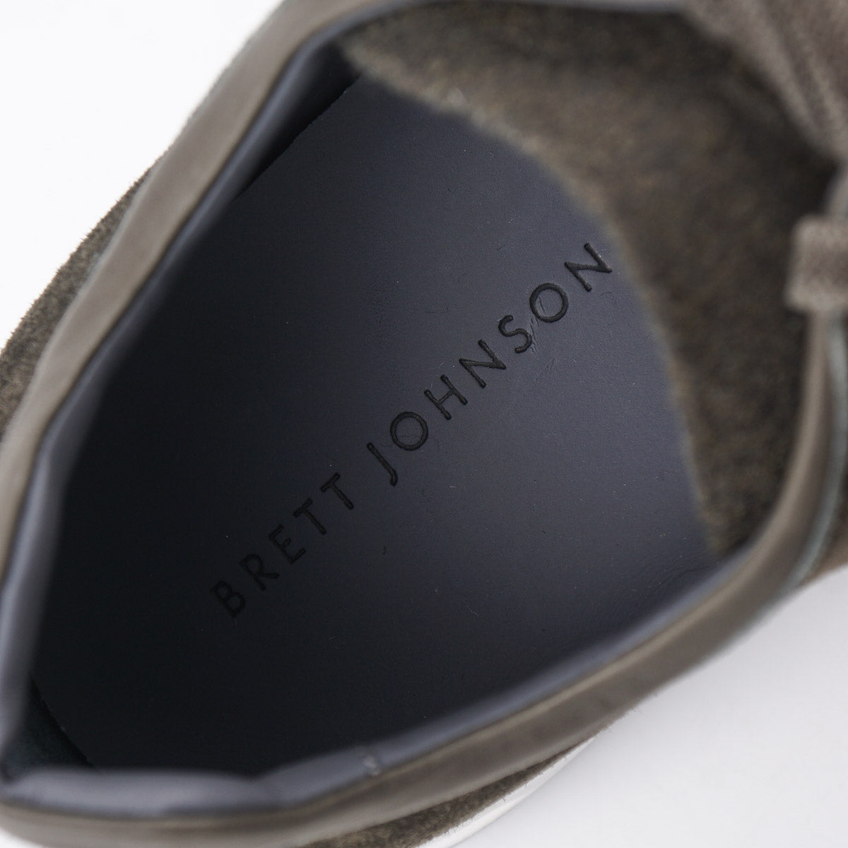 Brett Johnson Calf and Cashmere Sneakers