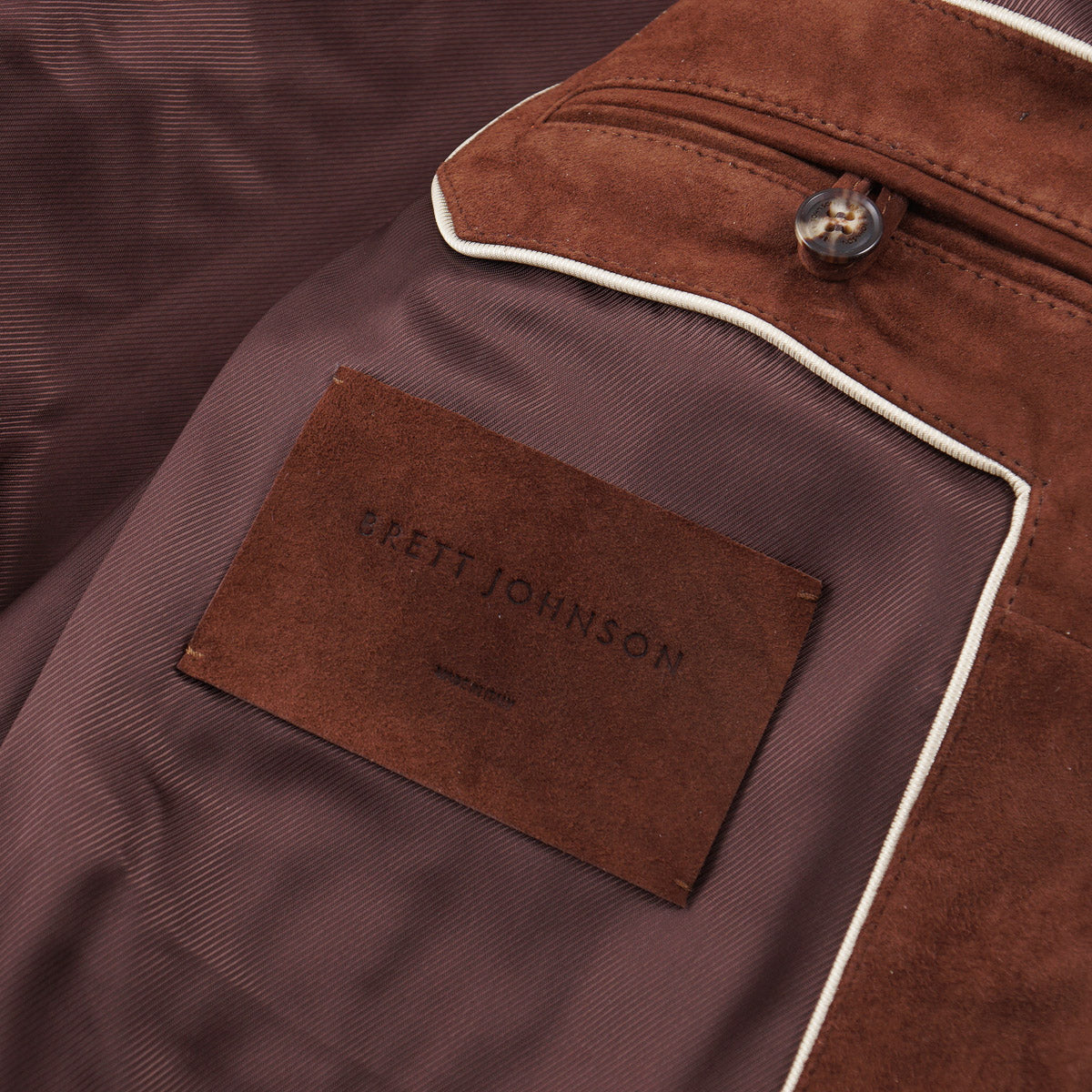 Brett Johnson 'Sedona' Quilted Suede Vest