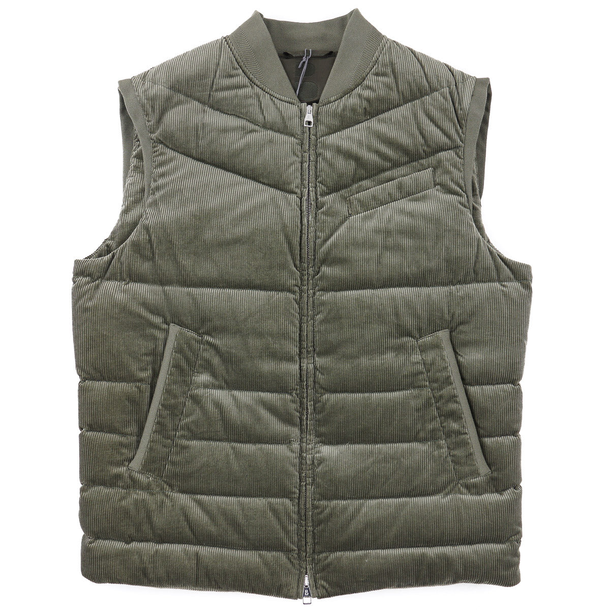 Brett Johnson 'Lucca' Padded Corduroy Gilet