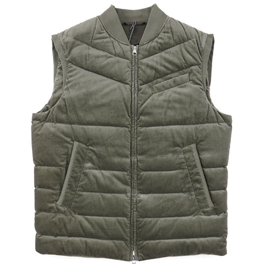 Brett Johnson 'Lucca' Padded Corduroy Gilet - Top Shelf Apparel