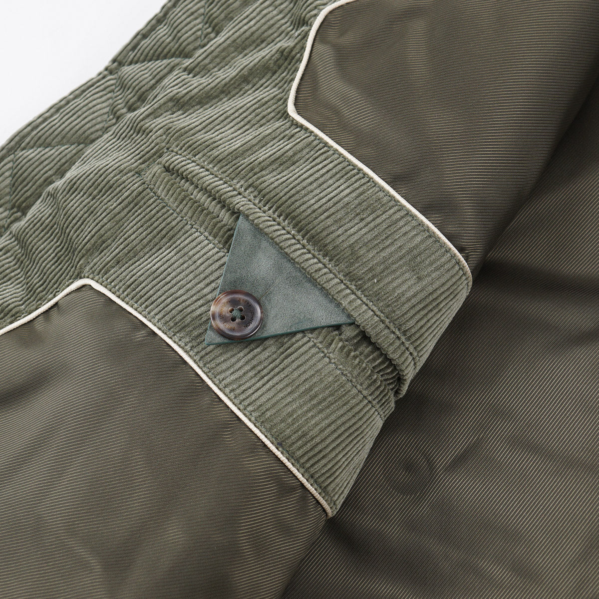 Brett Johnson 'Lucca' Padded Corduroy Gilet