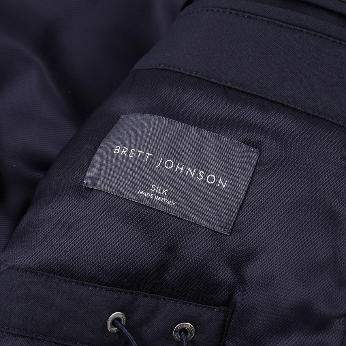 Brett Johnson 'St Moritz' Silk Parka