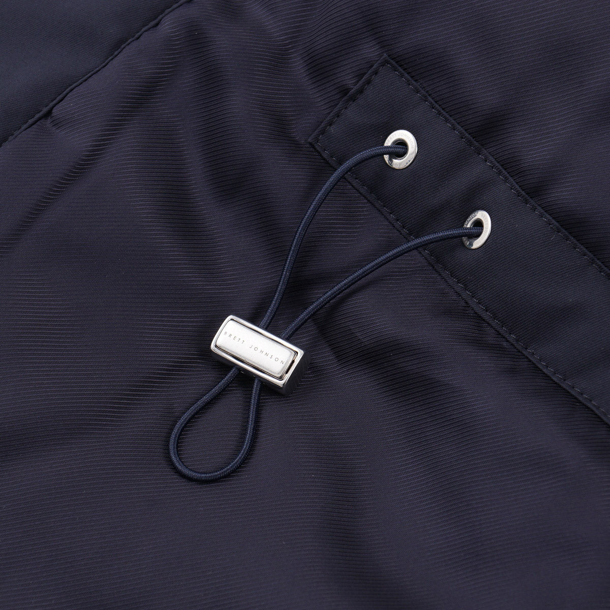 Brett Johnson 'St Moritz' Silk Parka