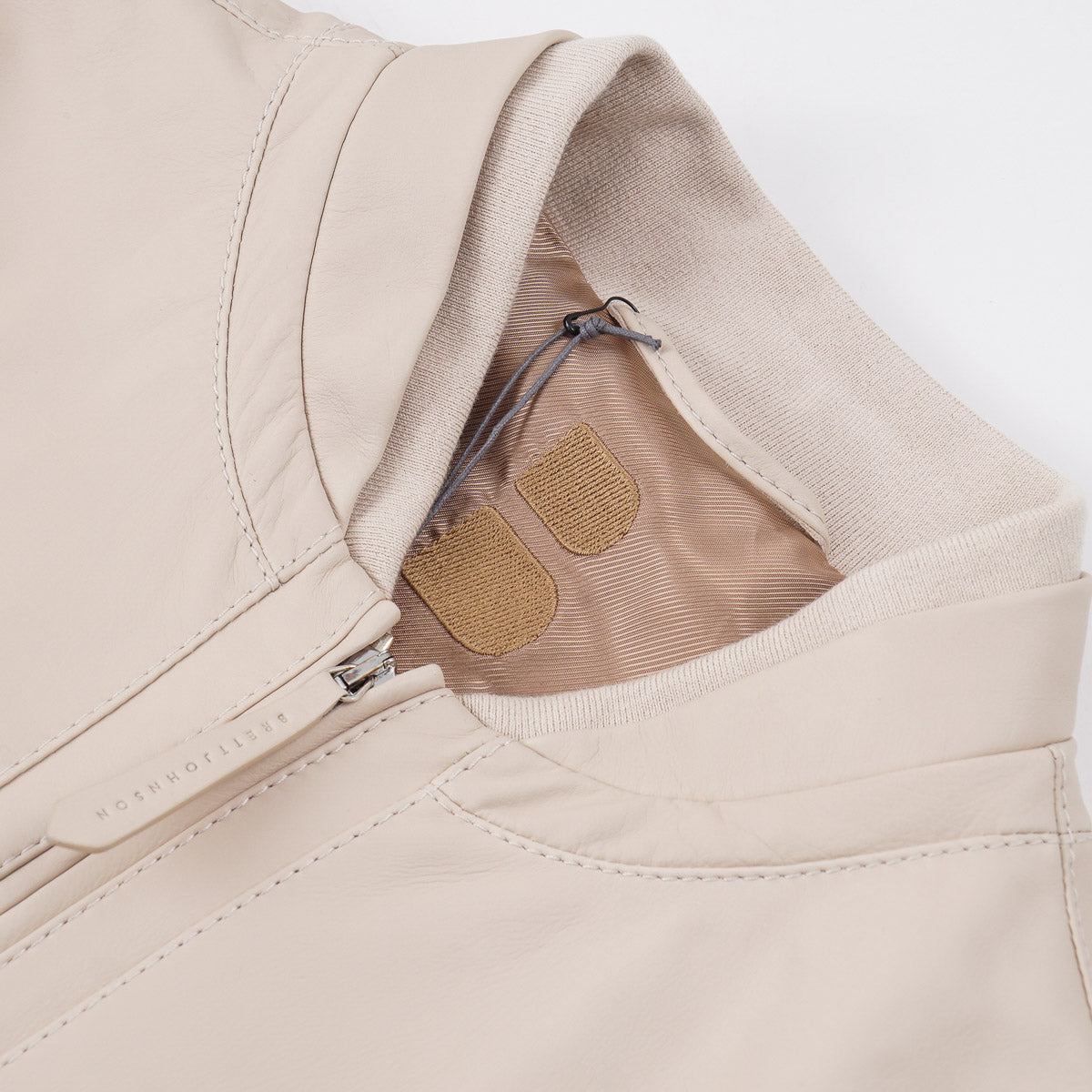 Brett Johnson 'Ravello' Calf Leather Bomber