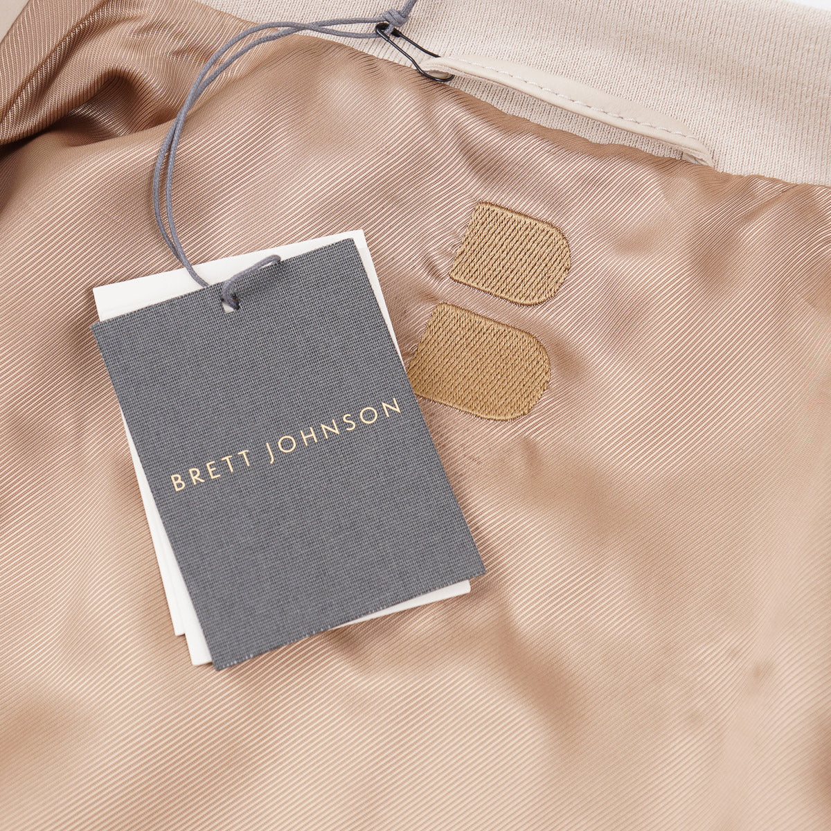 Brett Johnson 'Ravello' Calf Leather Bomber