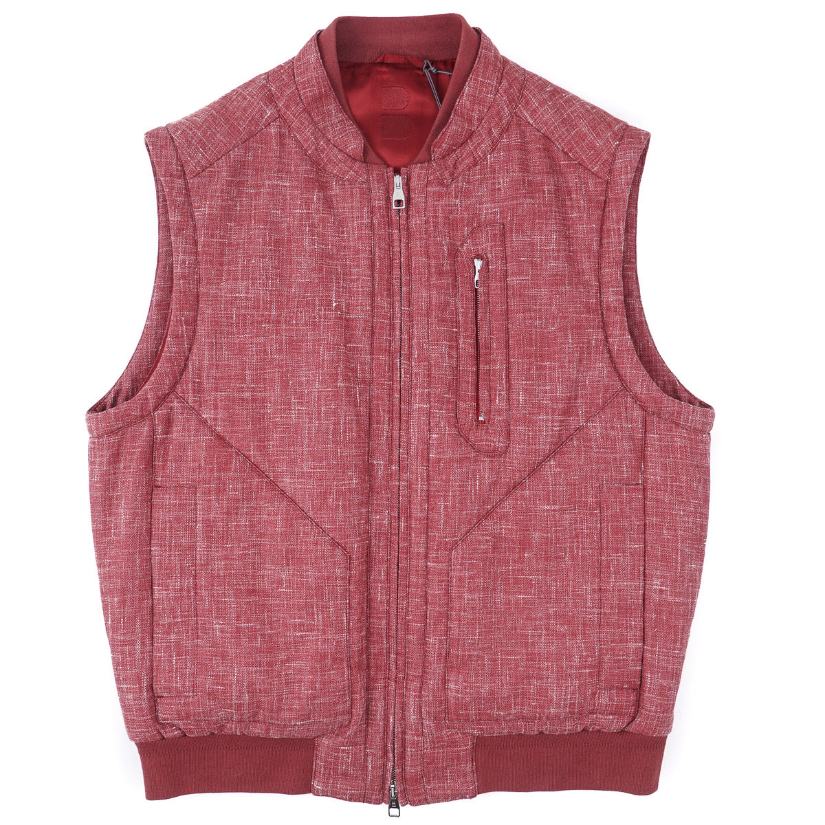 Brett Johnson Wool Silk and Linen Vest - Top Shelf Apparel