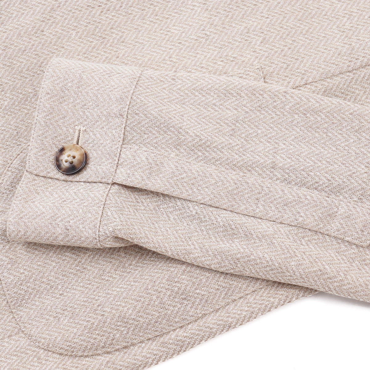 Brett Johnson Unlined Shirt-Jacket Blazer