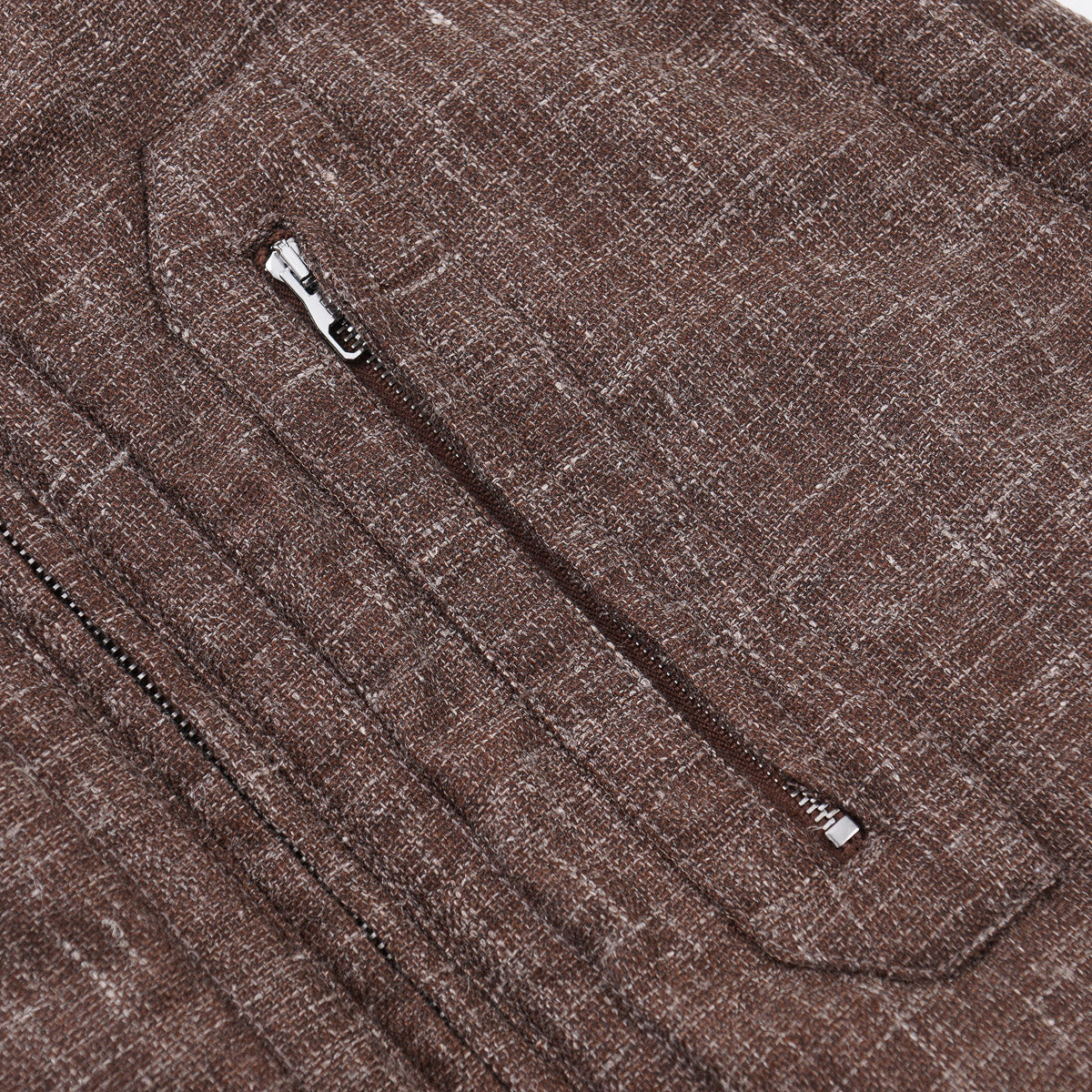 Brett Johnson Wool Silk and Linen Vest - Top Shelf Apparel