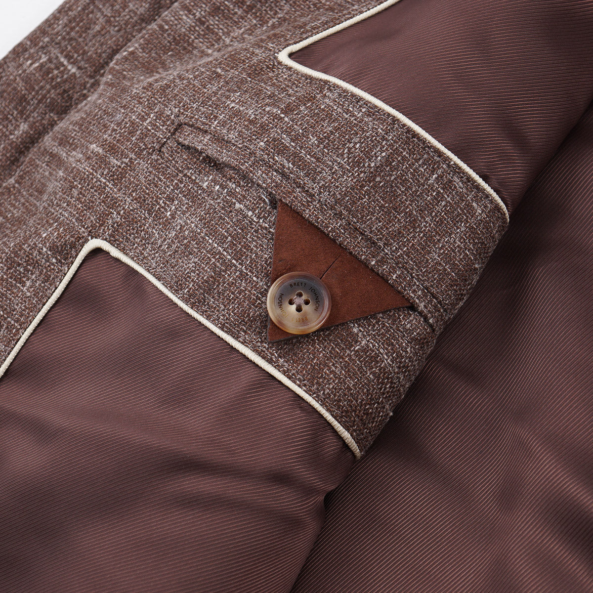 Brett Johnson Wool Silk and Linen Vest - Top Shelf Apparel