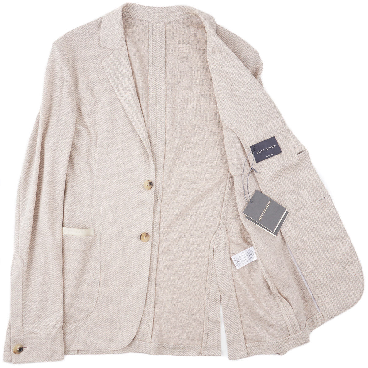 Brett Johnson Unlined Shirt-Jacket Blazer