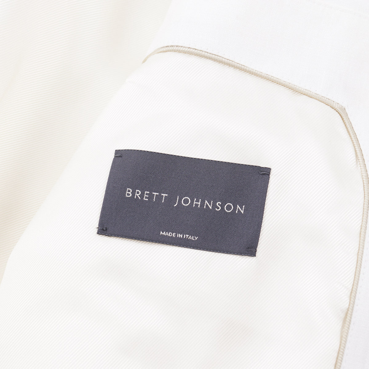 Brett Johnson Linen Bomber Jacket