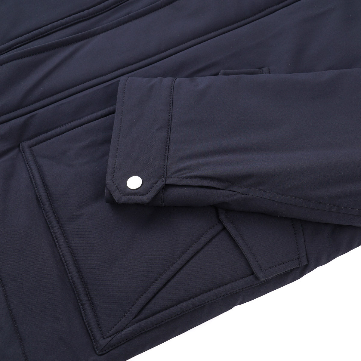 Brett Johnson 'St Moritz' Silk Parka