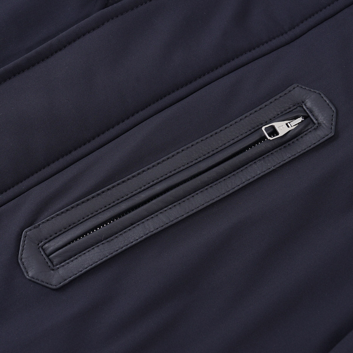 Brett Johnson 'St Moritz' Silk Parka