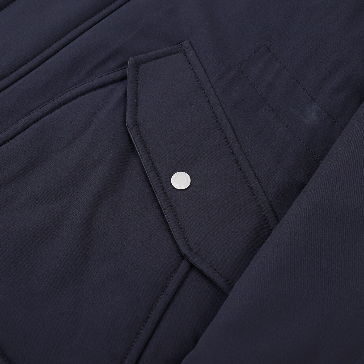 Brett Johnson 'St Moritz' Silk Parka