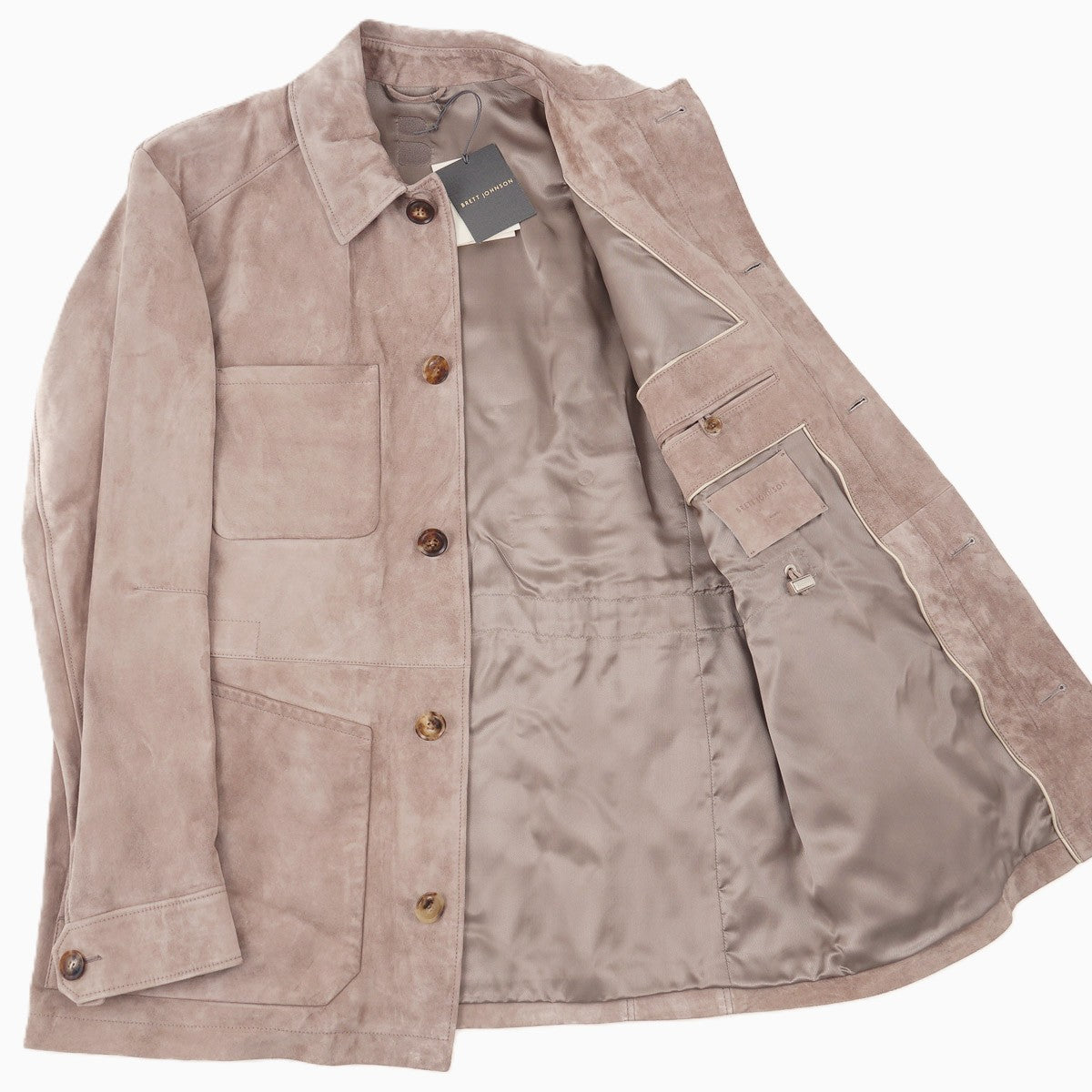 Brett Johnson 'Lugano' Calf Suede Jacket