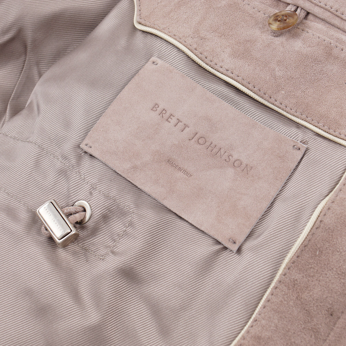 Brett Johnson 'Lugano' Calf Suede Jacket