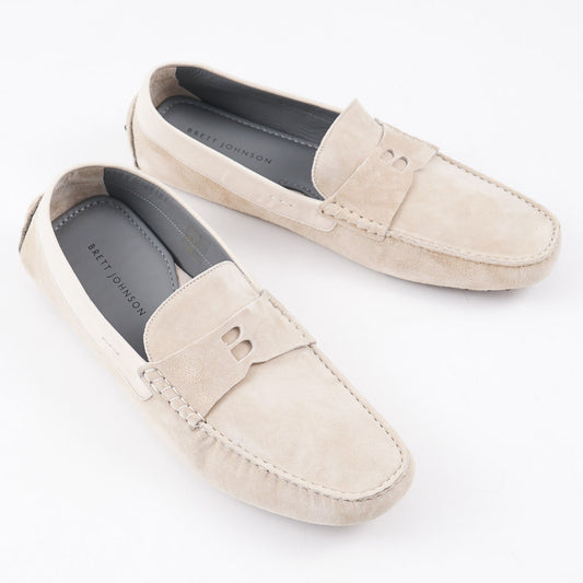 Brett Johnson Suede Driving Loafer