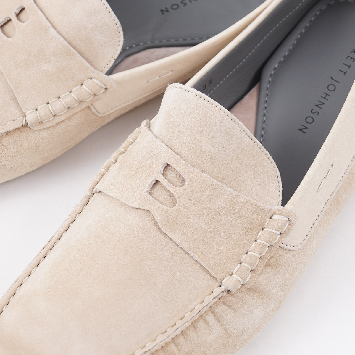 Brett Johnson Suede Driving Loafer