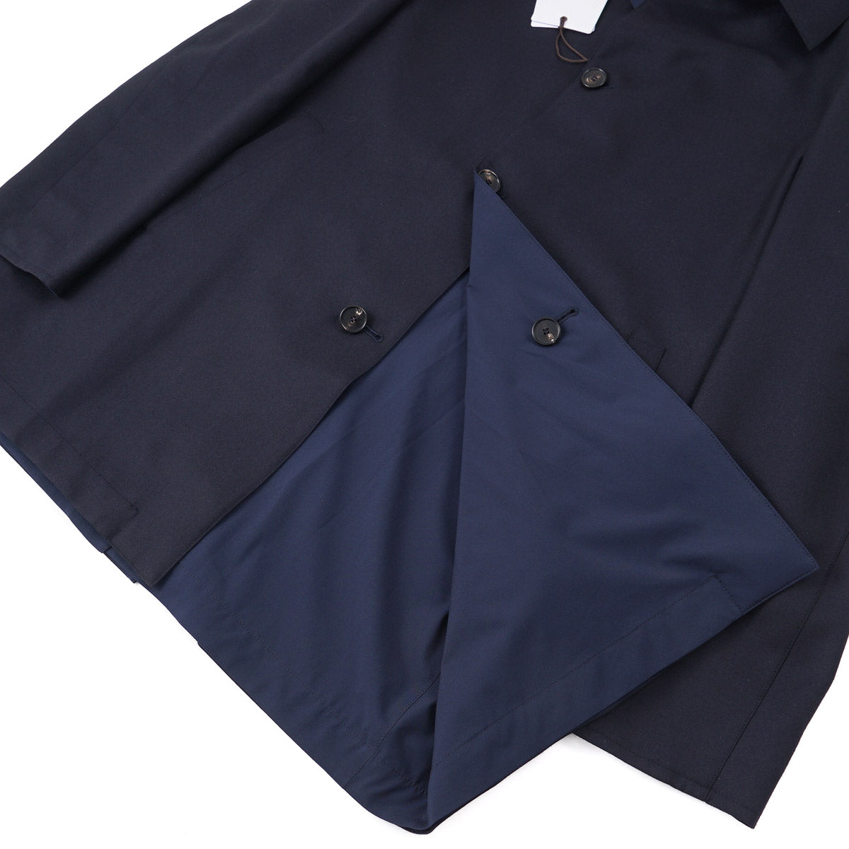 Manto Reversible Light Cashmere-Silk Coat