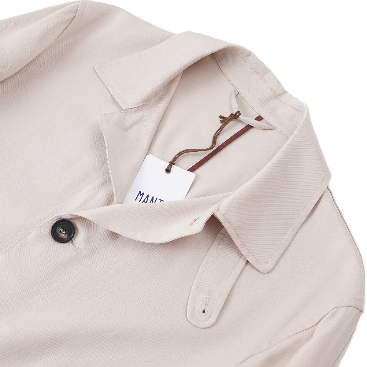 Manto Lightweight Microfiber Overcoat