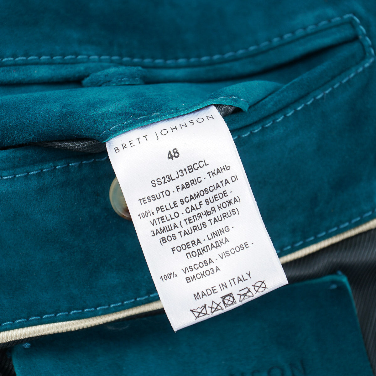 Brett Johnson 'Lugano' Calf Suede Jacket