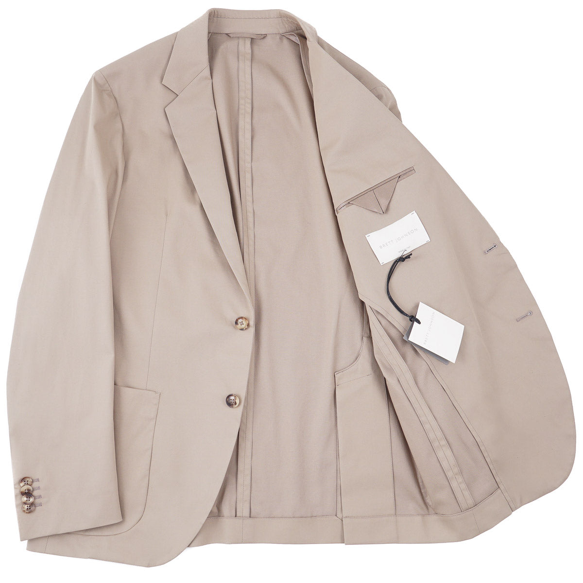 Brett Johnson Twill Cotton Blazer