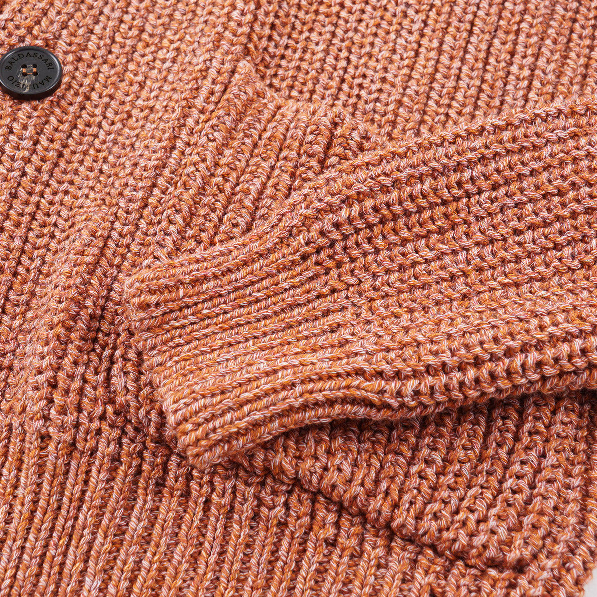 Maurizio Baldassari Heavy Cardigan Sweater - Top Shelf Apparel