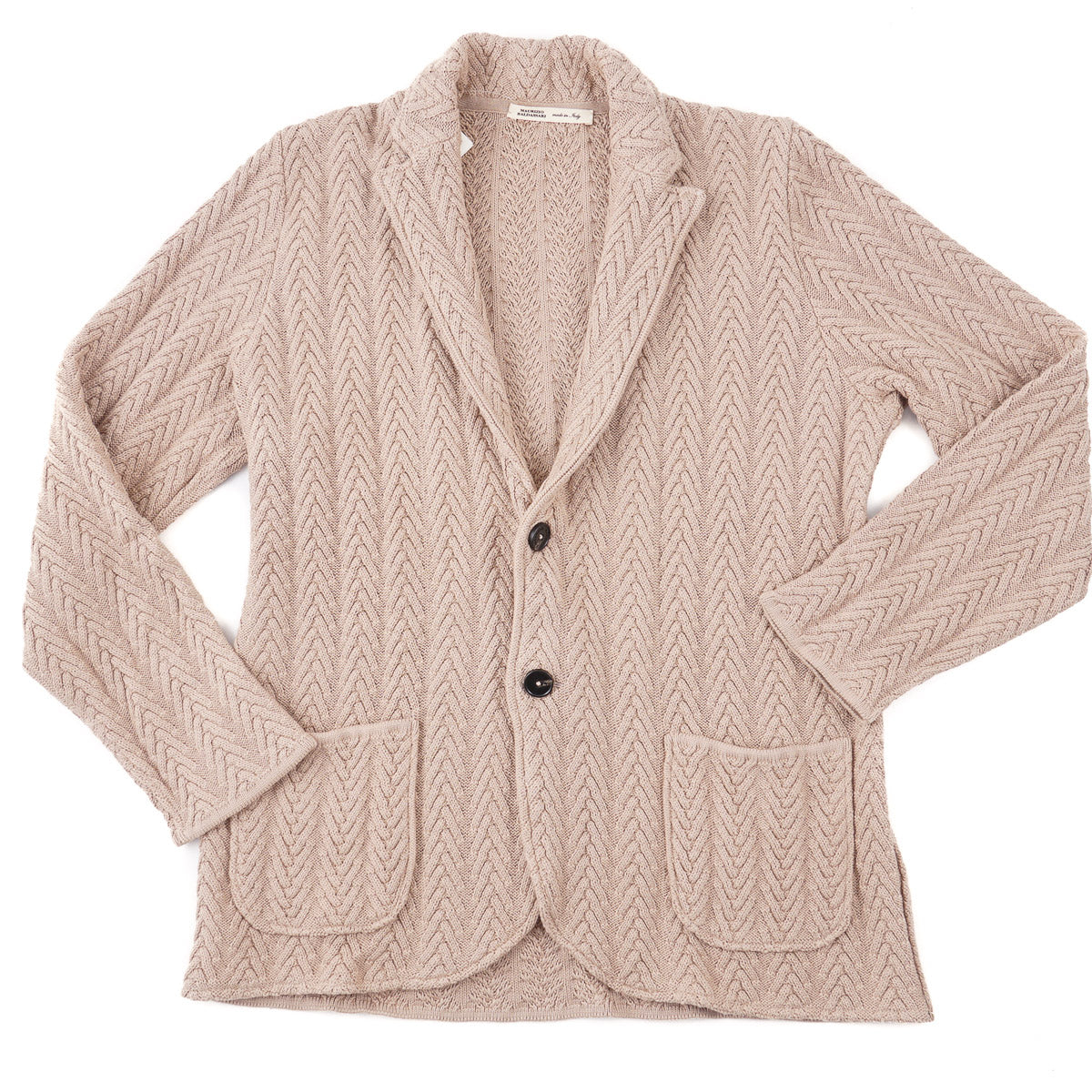 Maurizio Baldassari Knit Cardigan Sweater-Blazer - Top Shelf Apparel