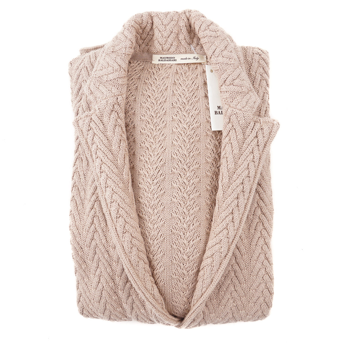 Maurizio Baldassari Knit Cardigan Sweater-Blazer - Top Shelf Apparel