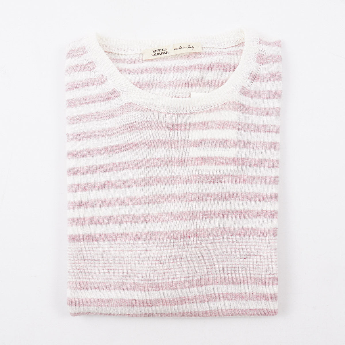 Maurizio Baldassari Linen T-Shirt Sweater - Top Shelf Apparel