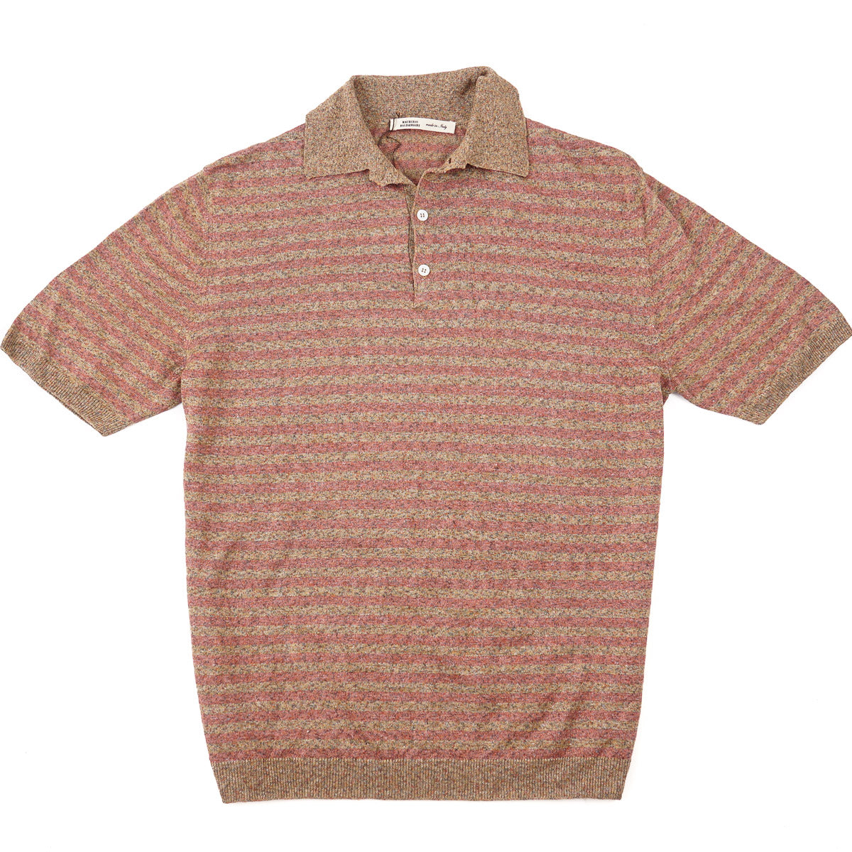 Maurizio Baldassari Linen Polo Shirt - Top Shelf Apparel