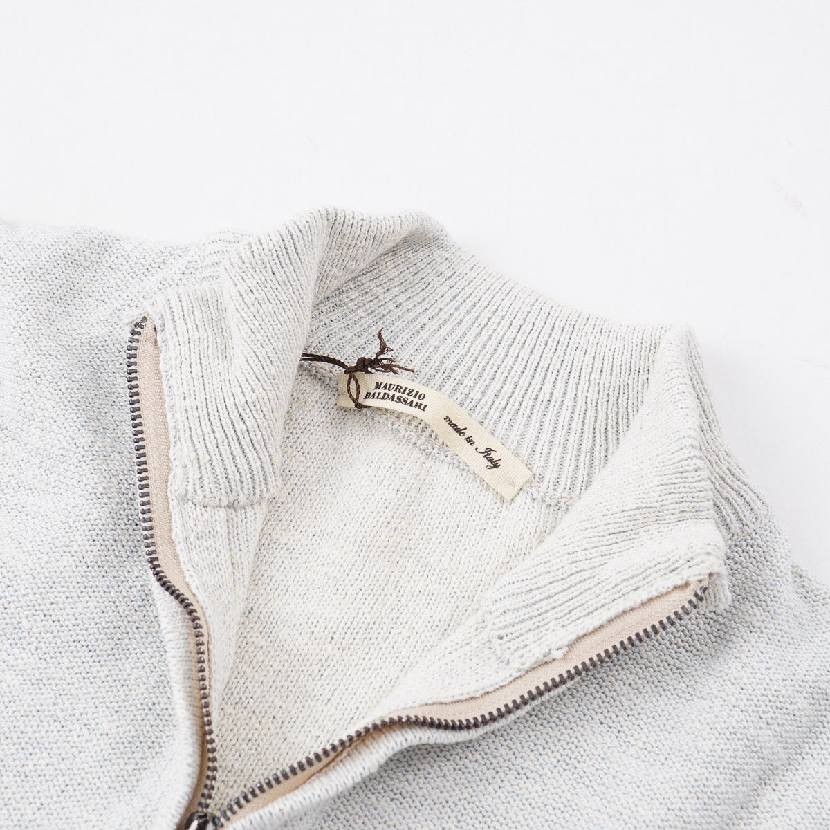 Maurizio Baldassari Half-Zip Sweater - Top Shelf Apparel