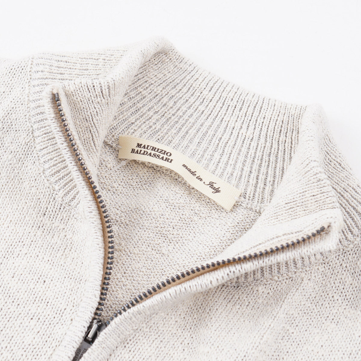 Maurizio Baldassari Half-Zip Sweater - Top Shelf Apparel