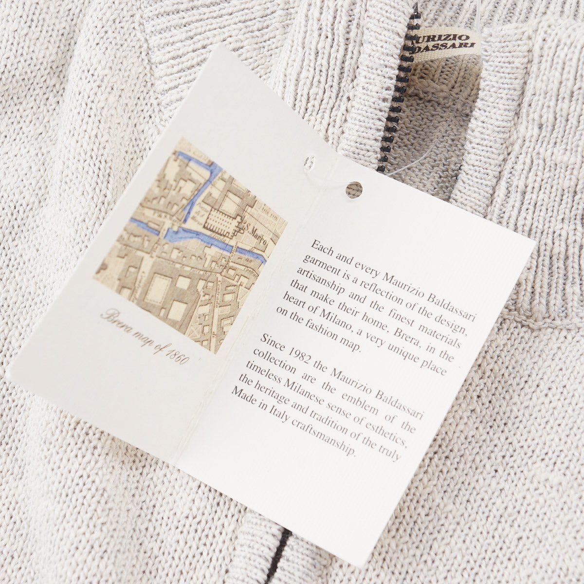 Maurizio Baldassari Half-Zip Sweater - Top Shelf Apparel