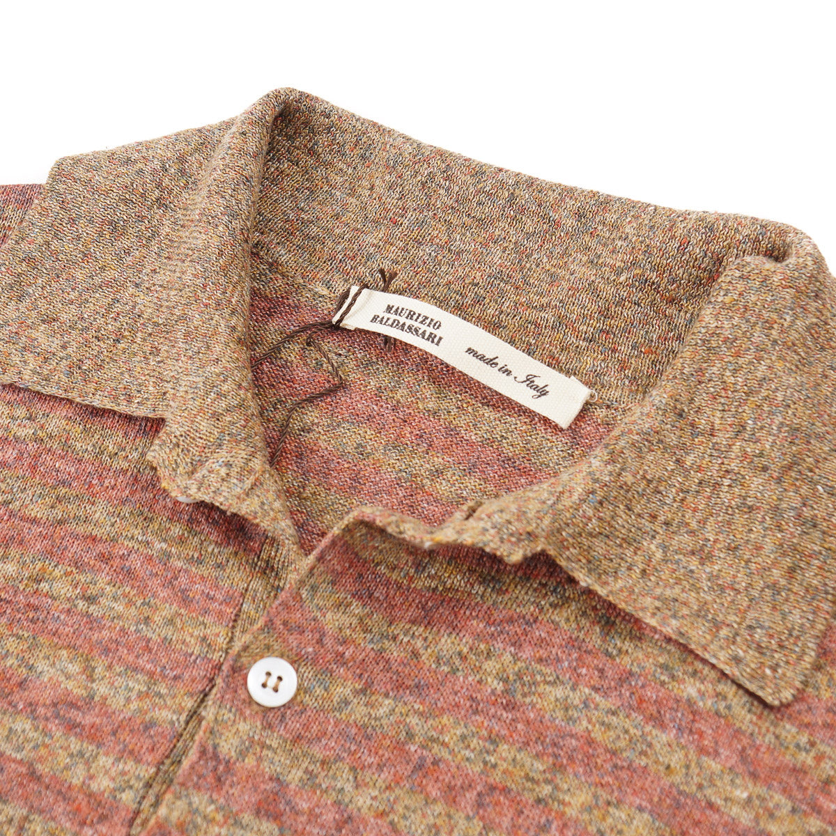Maurizio Baldassari Linen Polo Shirt - Top Shelf Apparel