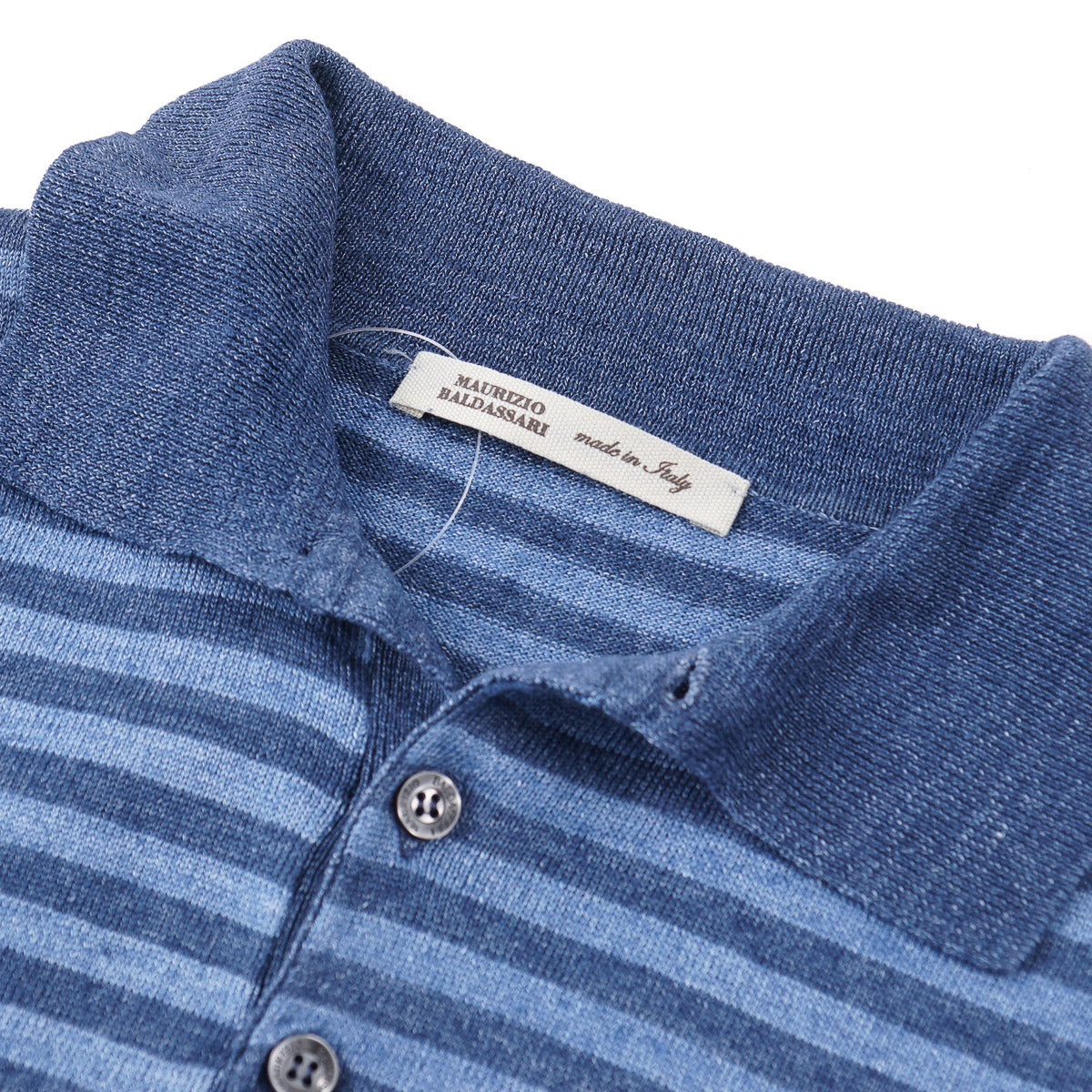 Maurizio Baldassari Linen Polo Shirt - Top Shelf Apparel