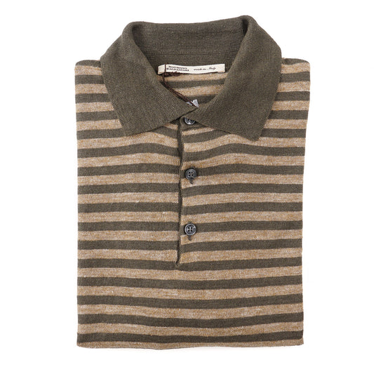 Maurizio Baldassari Linen Polo Shirt - Top Shelf Apparel