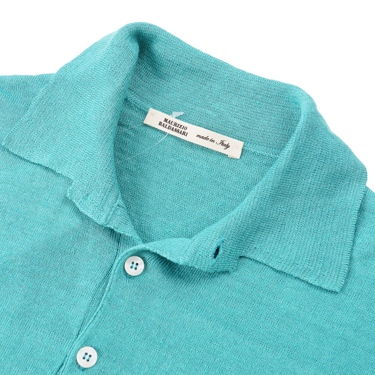 Maurizio Baldassari Linen Polo Shirt - Top Shelf Apparel
