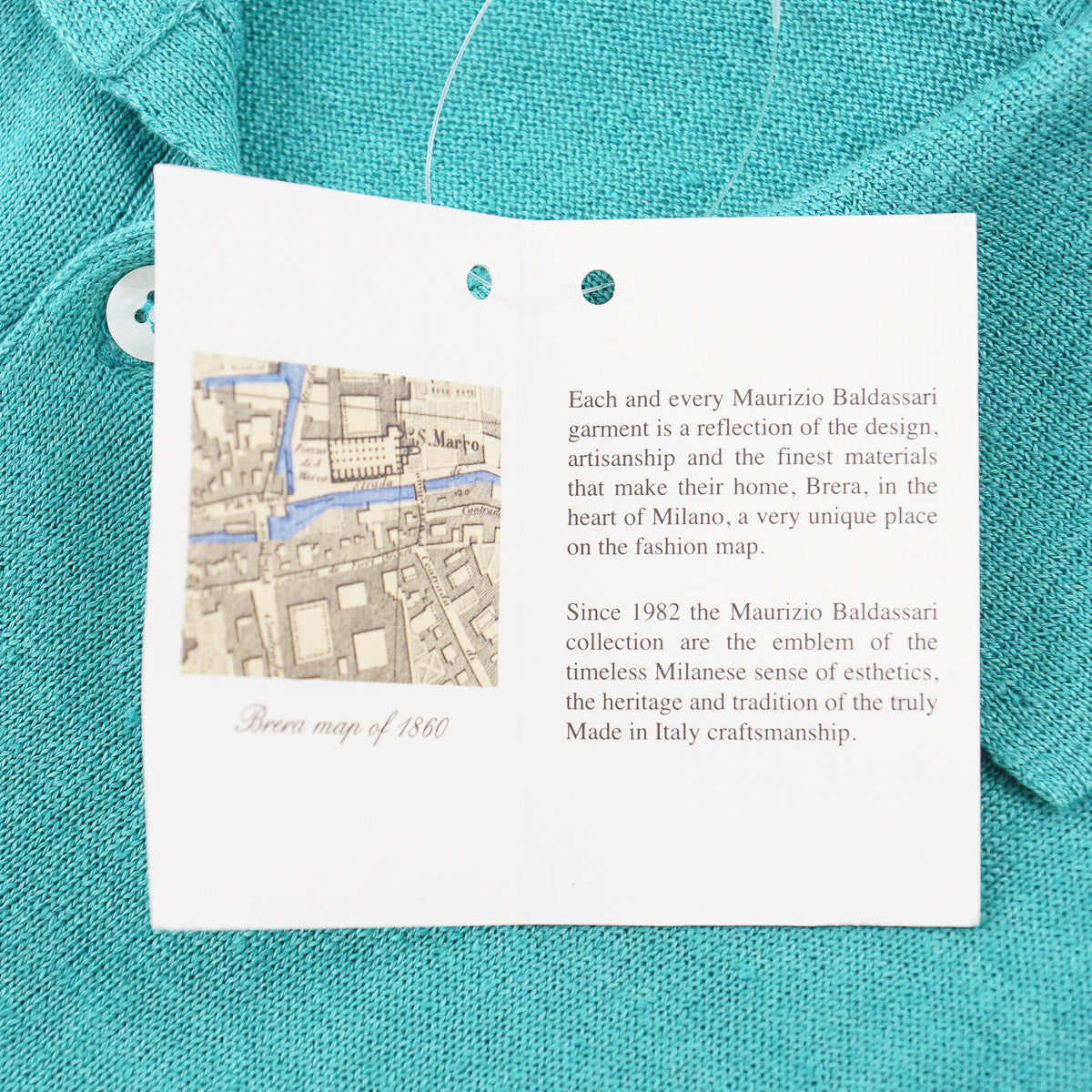 Maurizio Baldassari Linen Polo Shirt - Top Shelf Apparel