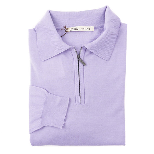 Maurizio Baldassari Half-Zip Polo Sweater - Top Shelf Apparel