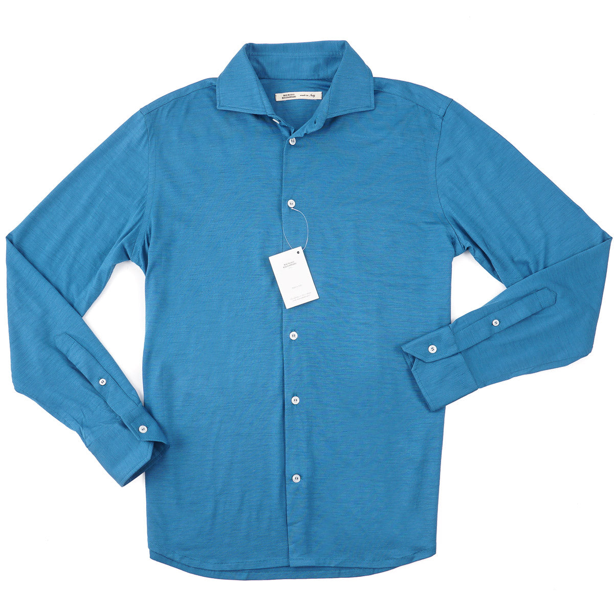 Maurizio Baldassari Jersey Wool Shirt