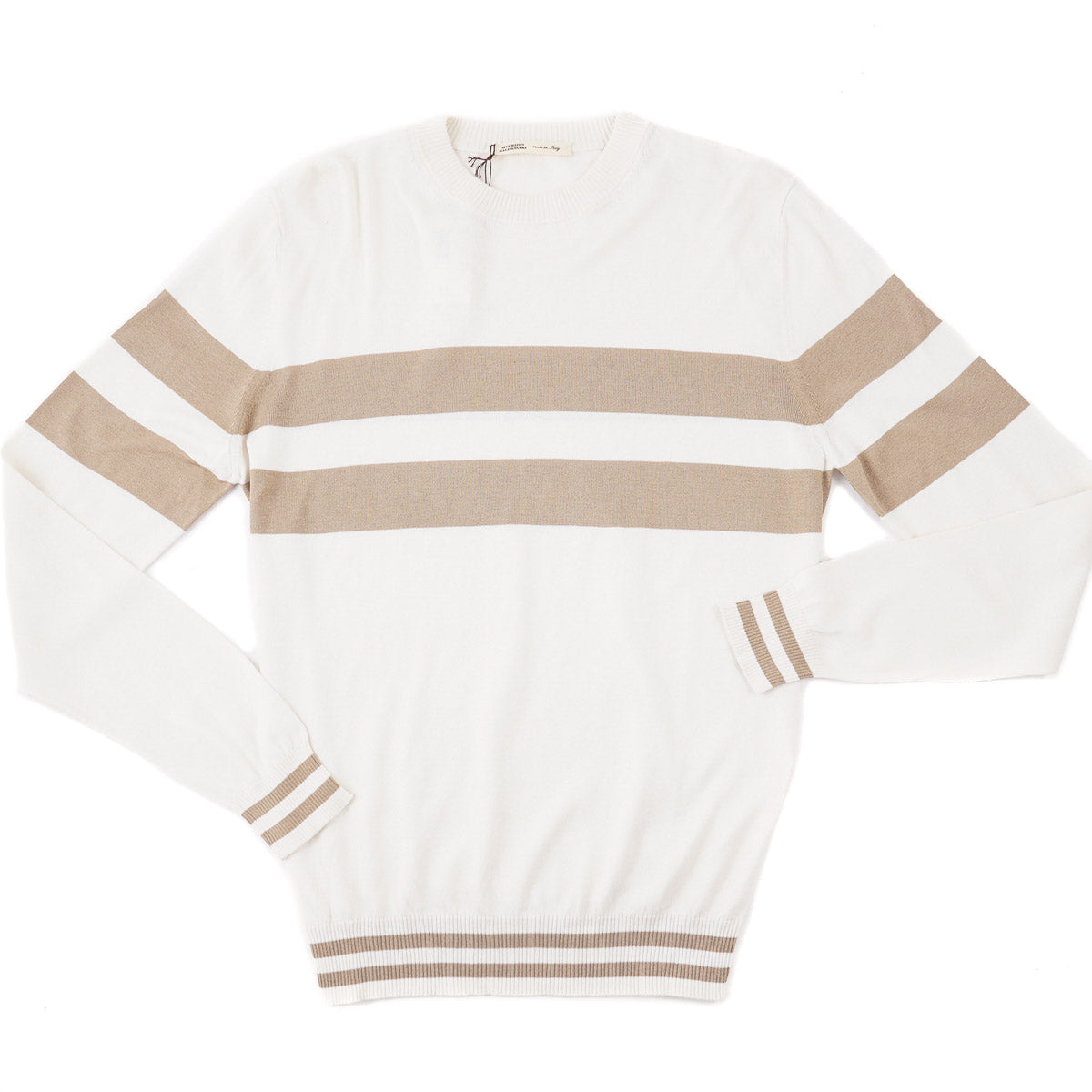 Maurizio Baldassari Silk-Cotton Sweater - Top Shelf Apparel