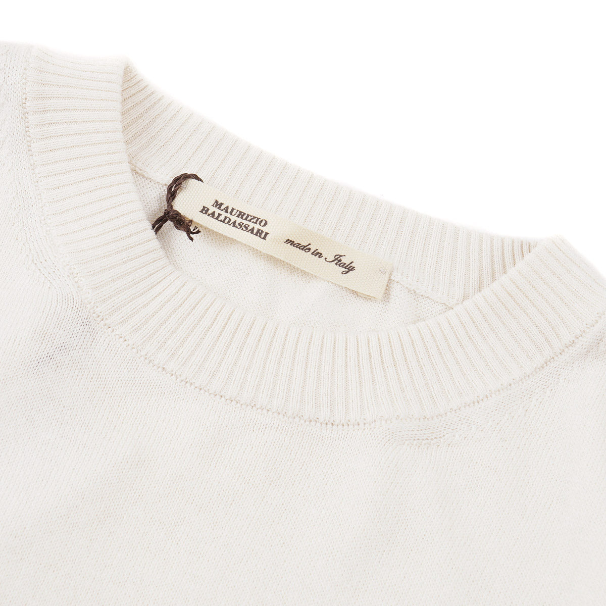 Maurizio Baldassari Silk-Cotton Sweater - Top Shelf Apparel