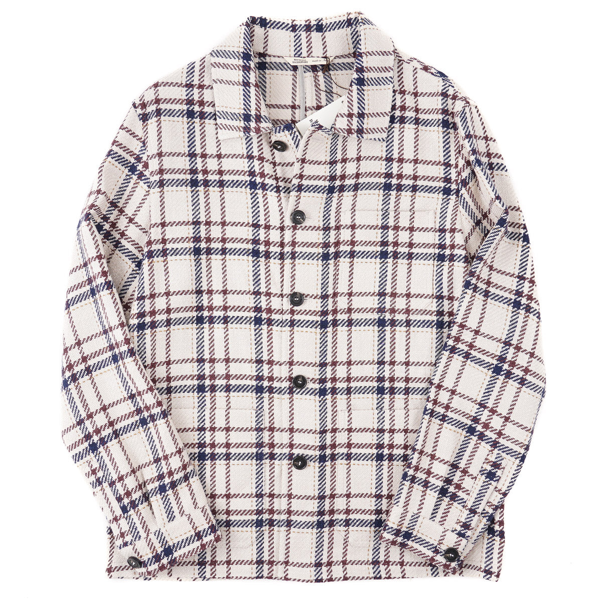 Maurizio Baldassari Wool-Blend Chore Jacket - Top Shelf Apparel